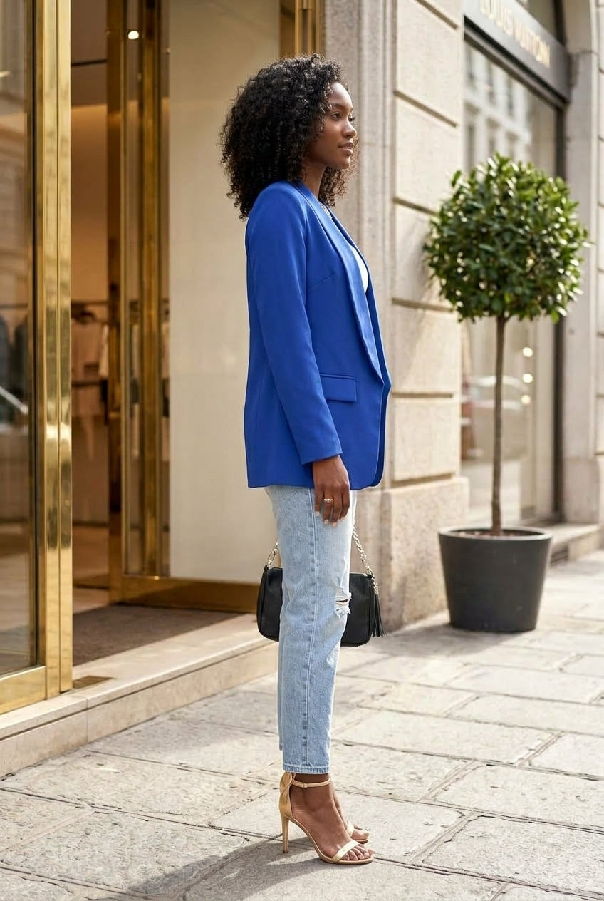 Bria | Open-Front Tailored Blazer