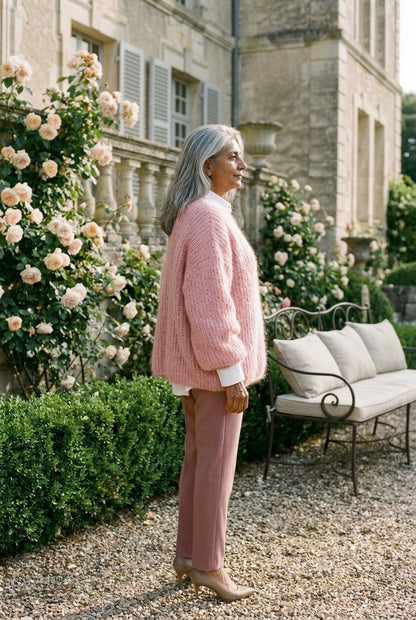 Capucine Lucia | Oversized Ribbed Knit Sweater