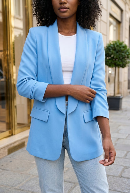 Bria | Open-Front Tailored Blazer
