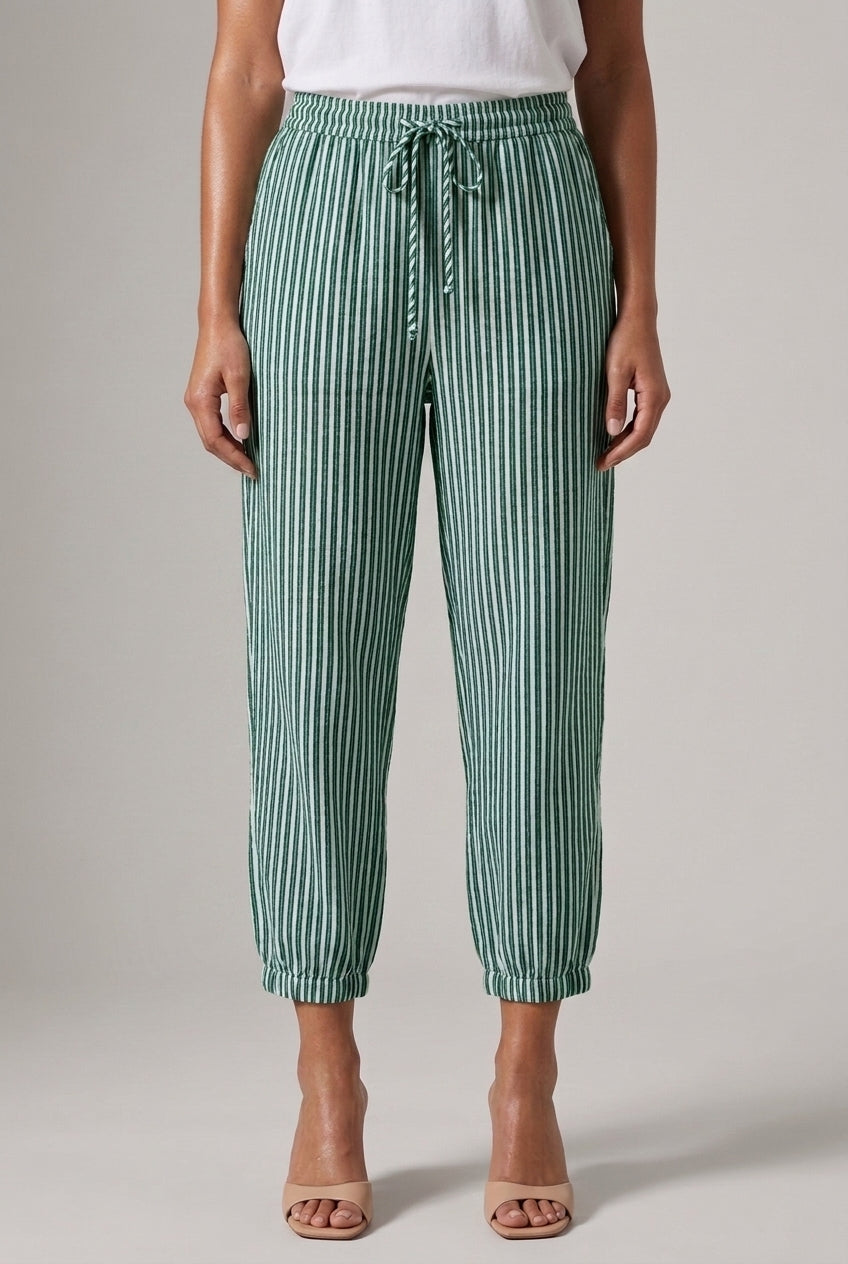 Hadewych | Striped Wide-Leg Trousers