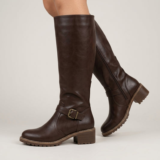 Mona | Tall Orthopedic Leather Boots