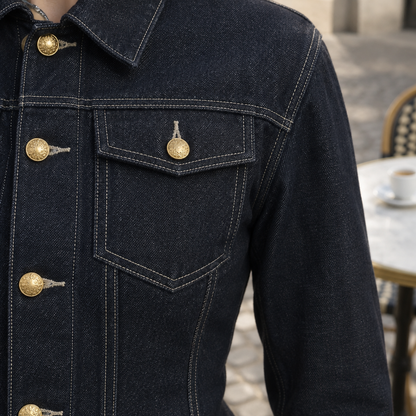 Anara | Vintage Patchwork Denim Jacket