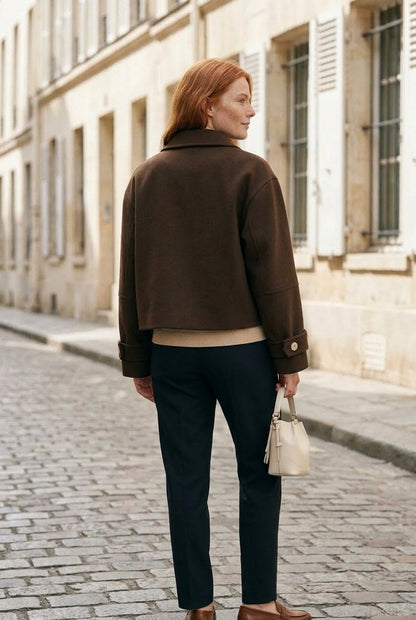 Eviel | Button-Front Winter Jacket