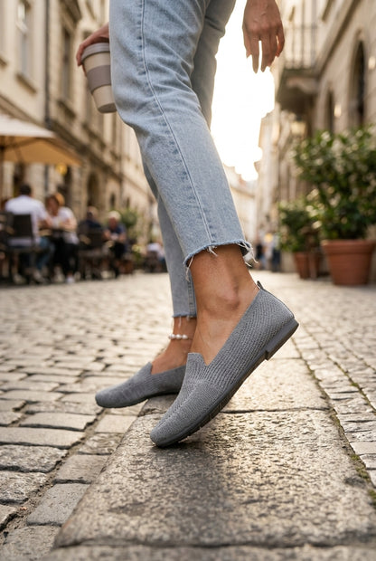 Supportive Orthopedic Shoes for Women, Gel Cushioning Arch Support Slip-Resistant, for Work, Everyday Wear & All-Day Com