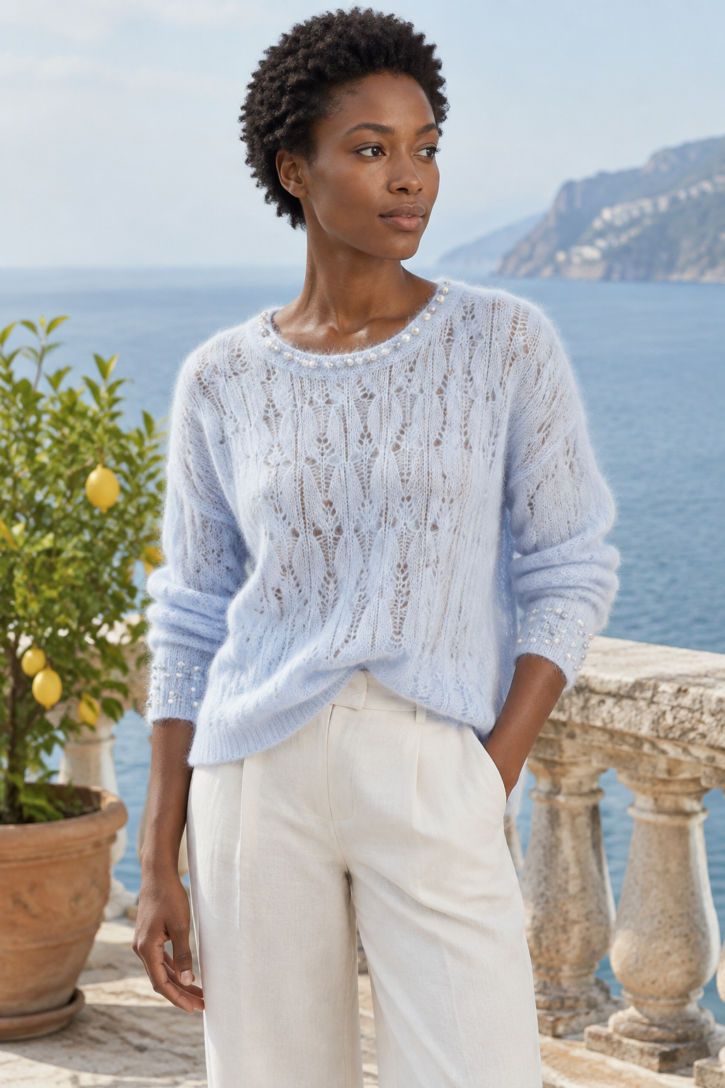 Vidlyn | Hollow-Out Knit Pullover