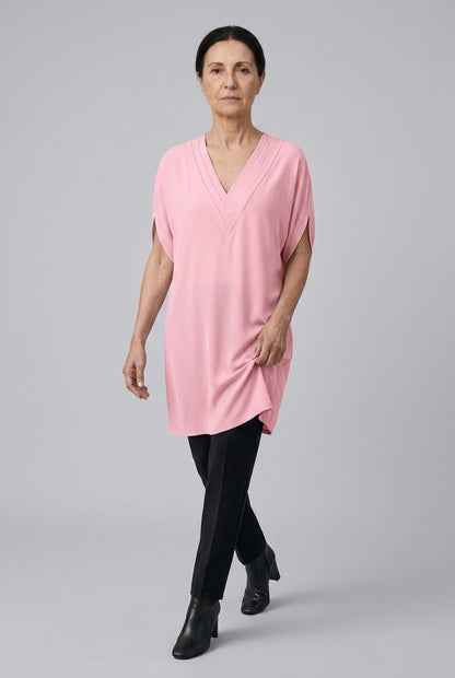 Ondrea | Draped V-Neck Mini Dress