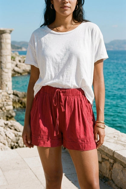 Fabienne | Relaxed Linen Shorts