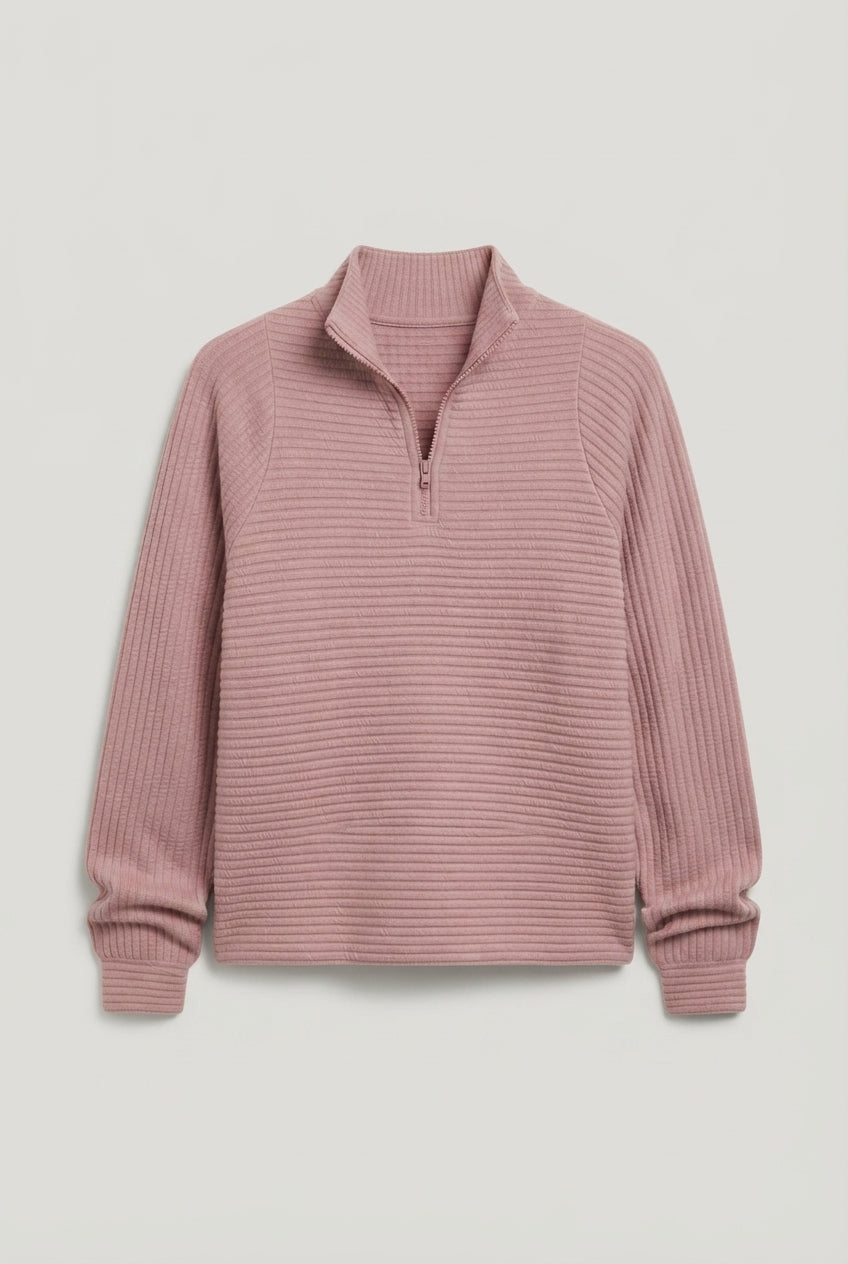 Lia | Elegant V-Neck Sweater