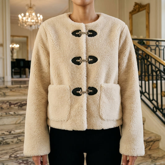 Zoe | Button Fleece Jacket