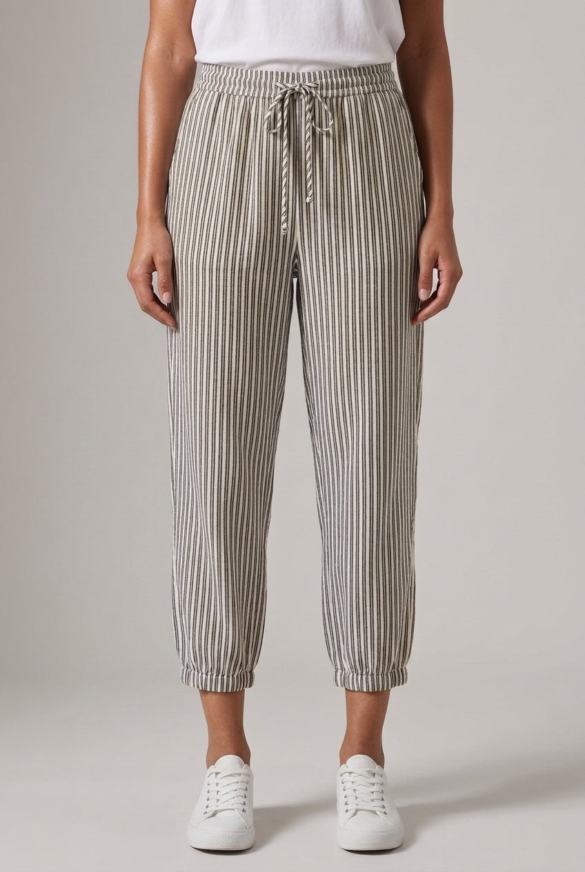 Hadewych | Striped Wide-Leg Trousers