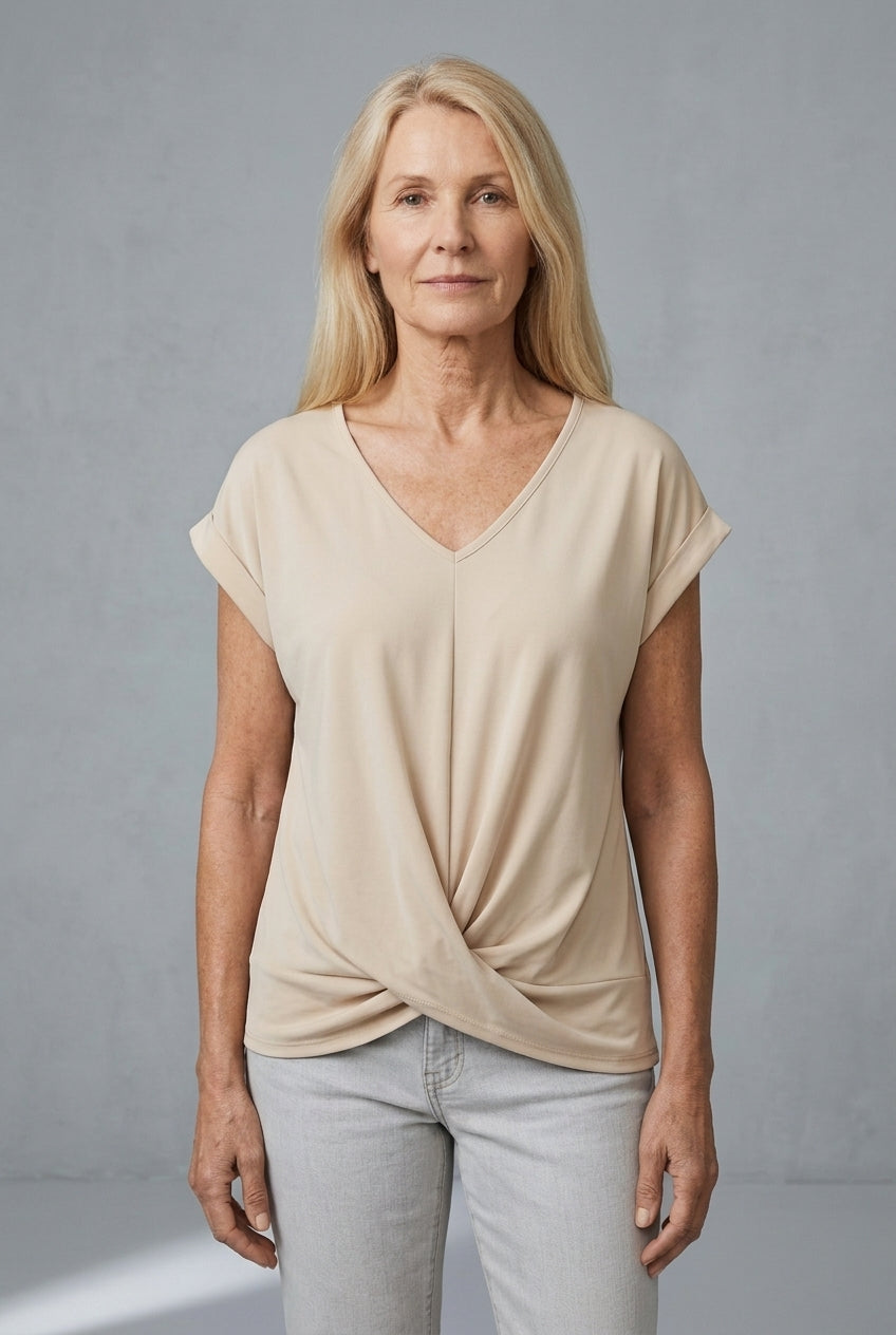 Ariadne | Relaxed V-Neck Top