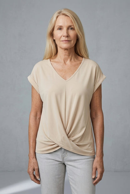 Ariadne | Relaxed V-Neck Top