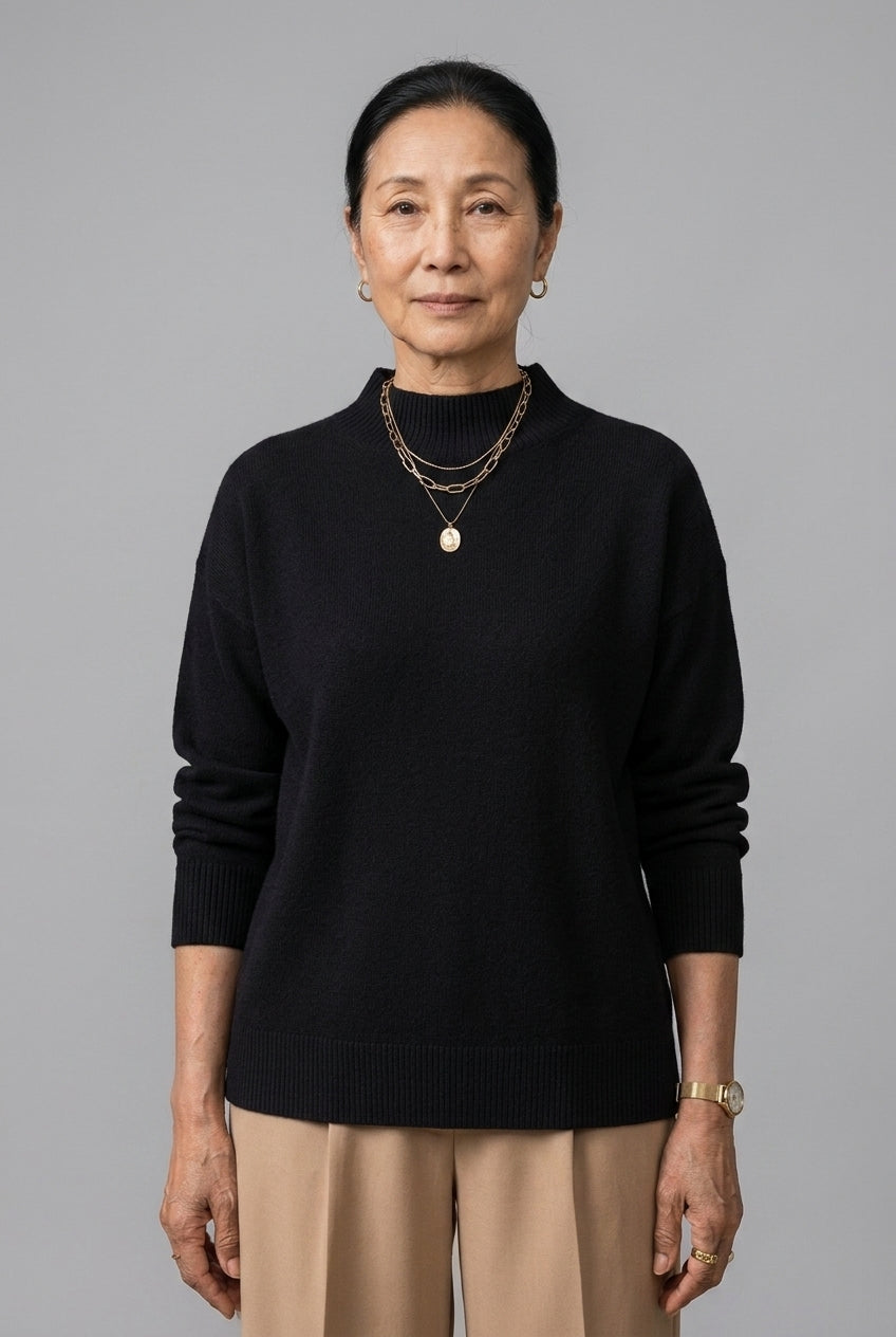 Severine Tallulah | Ribbed Roll Neck Sweater