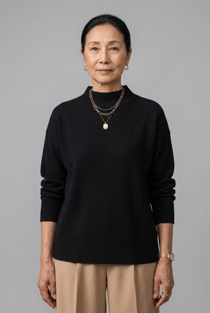 Severine Tallulah | Ribbed Roll Neck Sweater