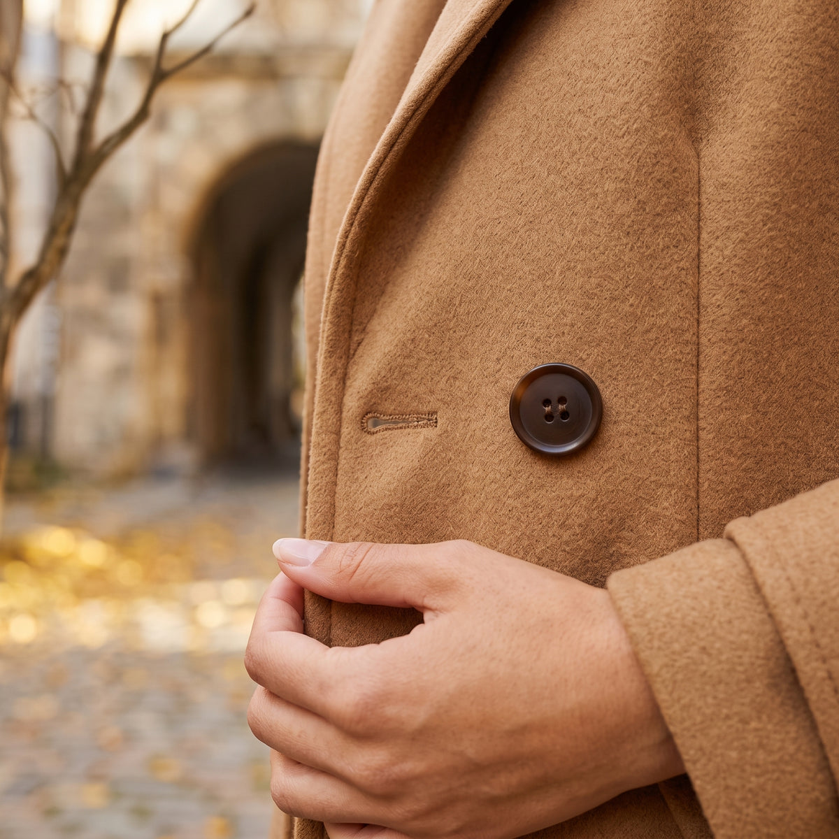 Isa | Classic Tailored Slim-Fit Coat