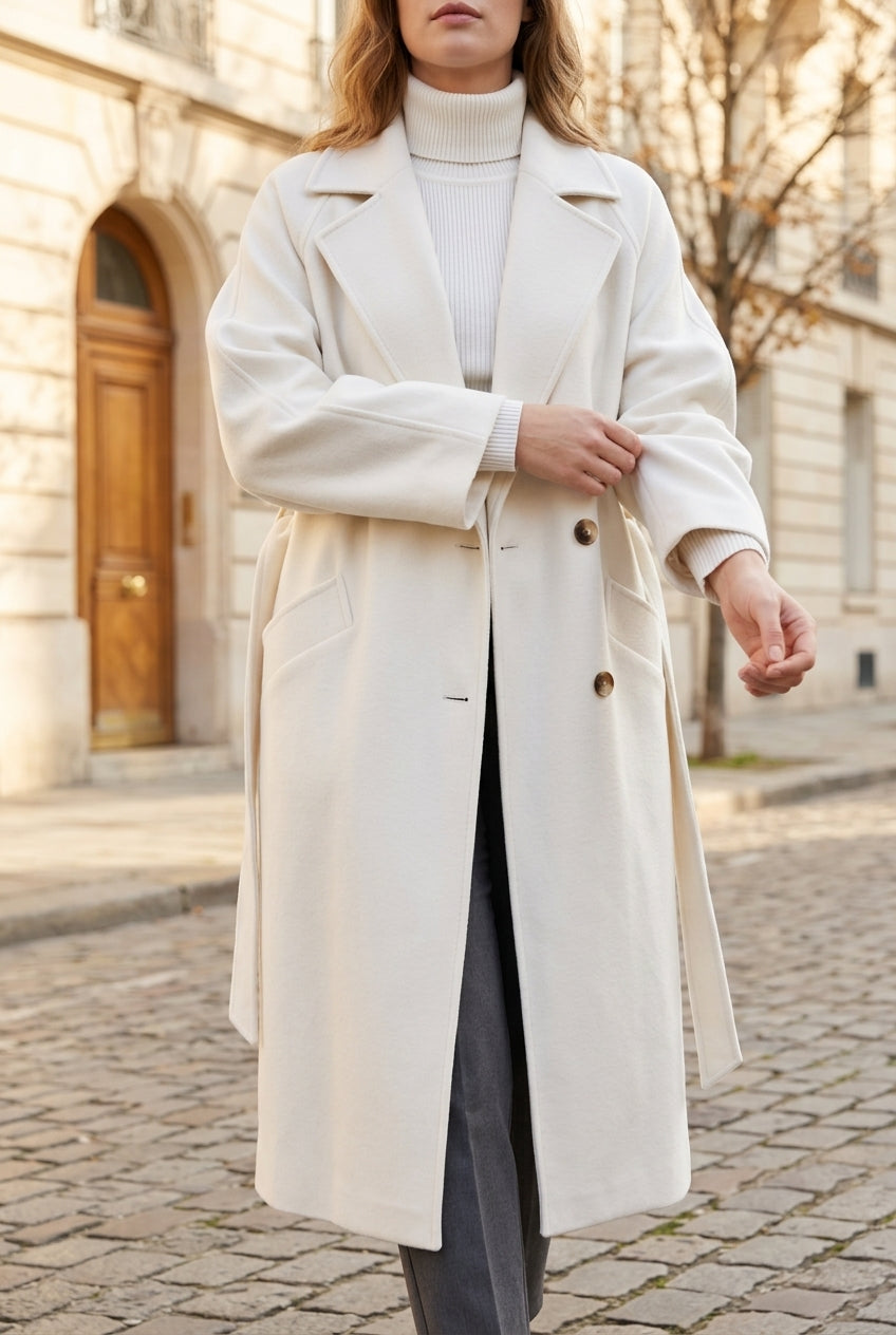 Ditte | Cashmere Blend Longline Coat