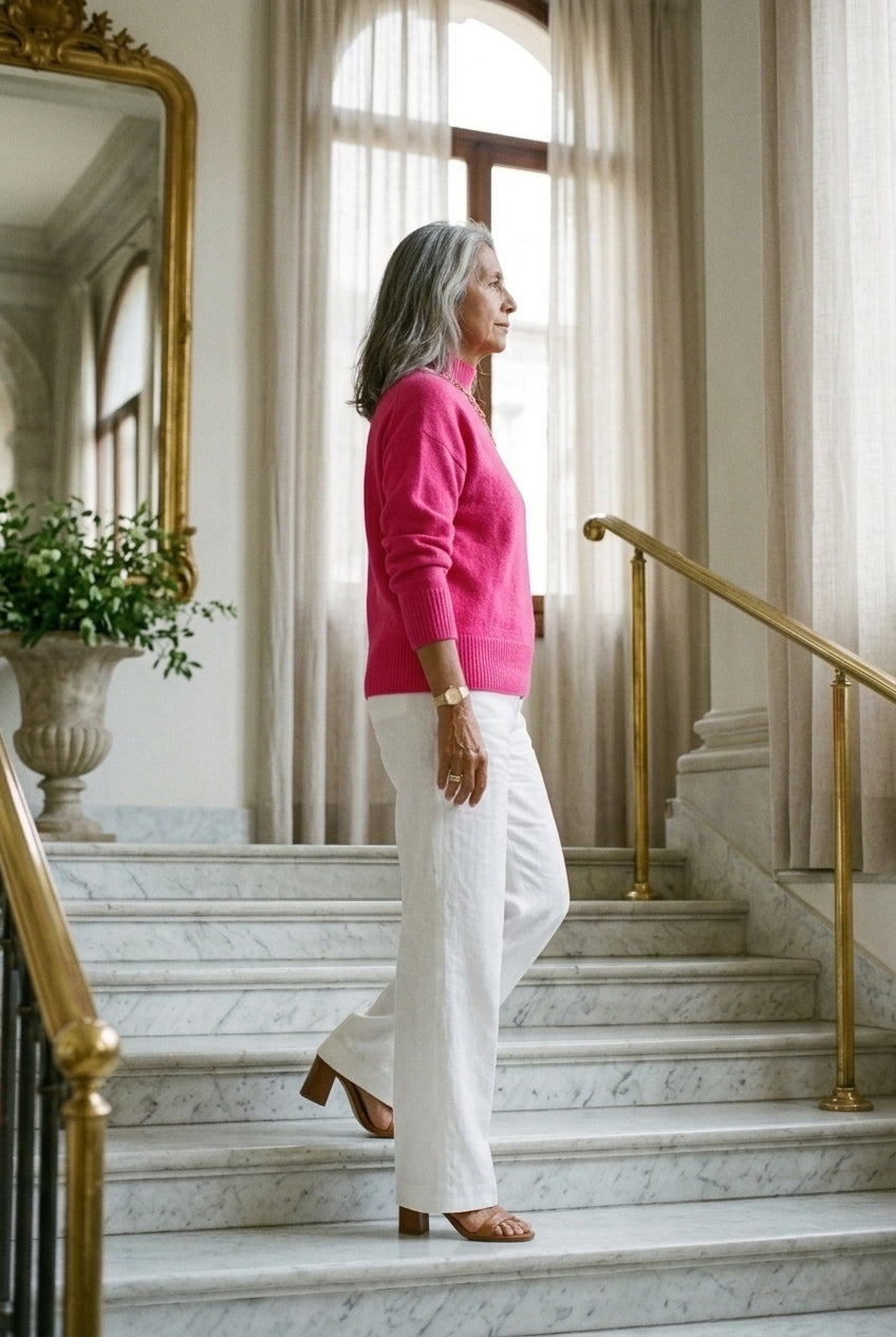 Severine Tallulah | Ribbed Roll Neck Sweater