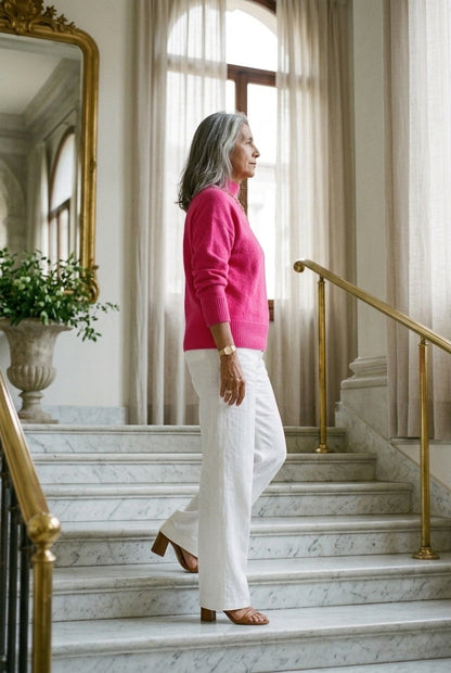 Severine Tallulah | Ribbed Roll Neck Sweater