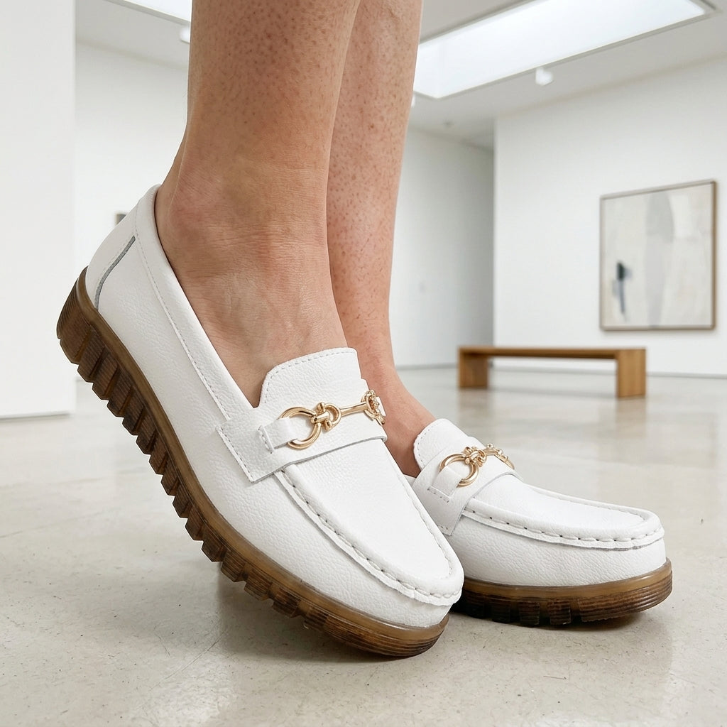 Séraphine Tamsyn | Orthopedic Buckle Loafers