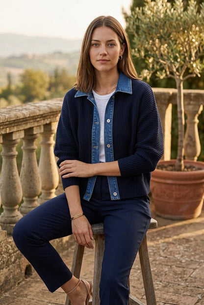 Ditise | Wool Cashmere Cardigan