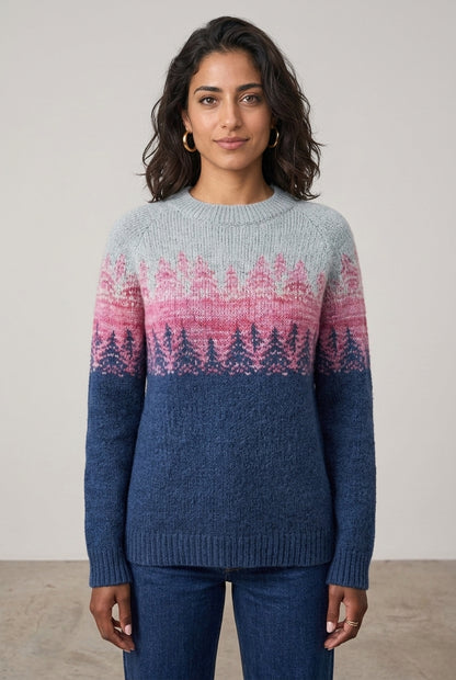 Eirlys Vesper | Ribbed Crew Neck Sweater