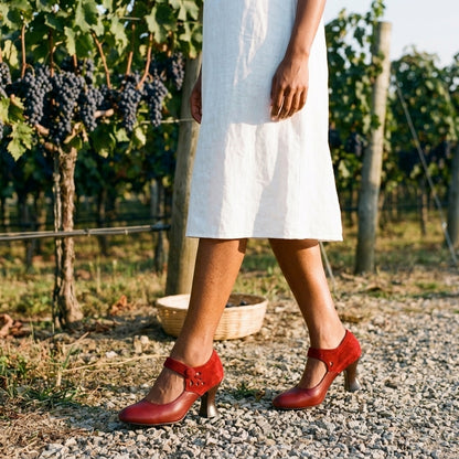 Vada Sibylla | Mary Jane Block Heel