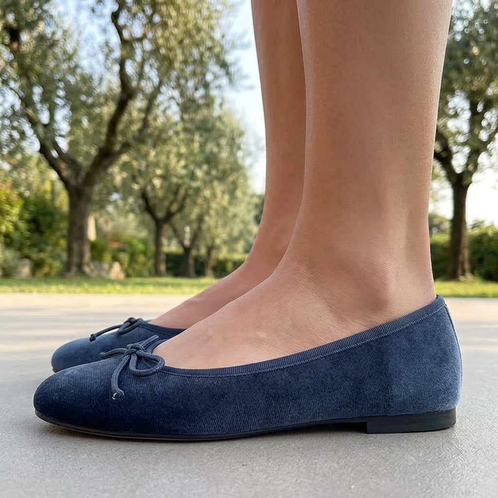 Ivana | Silk Ballet Flat
