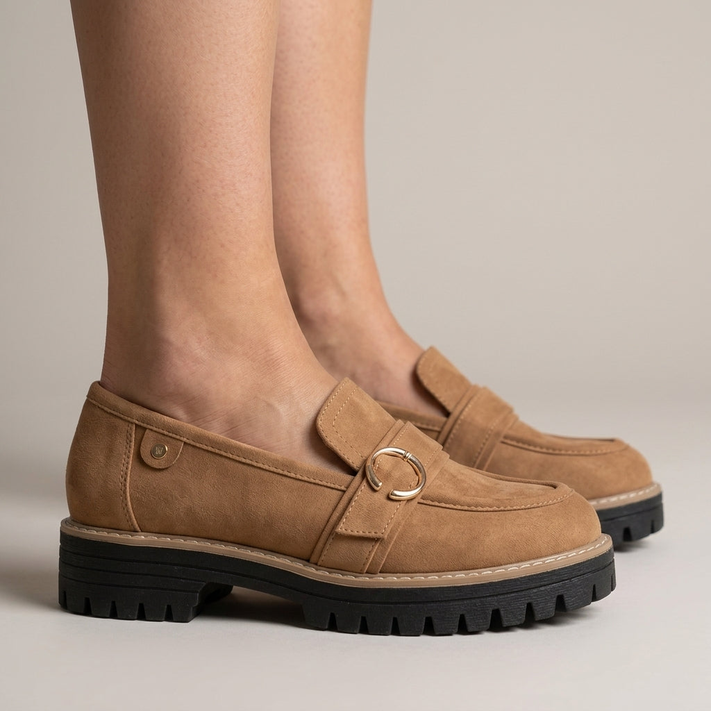 Jasmine | Platform Loafer Shoes