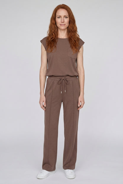 Relaxed Lounge Set for Women, Soft Breathable Co-Ord Matching Top & Bottom, for Casual Wear, Lounging & Everyday
