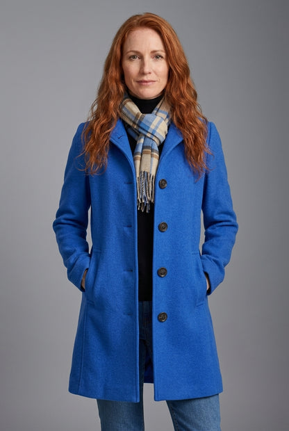 Hana | Women's Flattering Longline Coat with Pockets