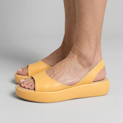Gaia Ombeline | Open Toe Platform Sandals