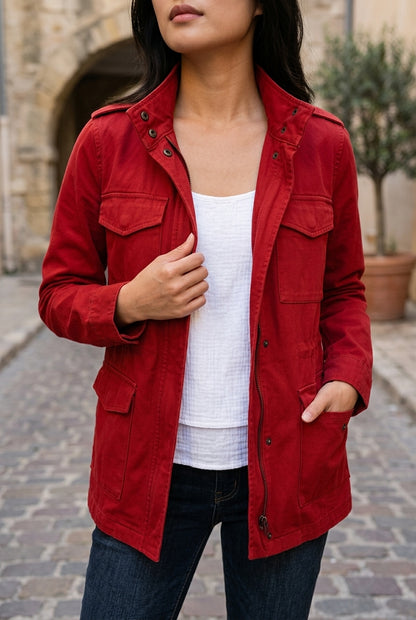 Aida | Utility Drawstring Jacket