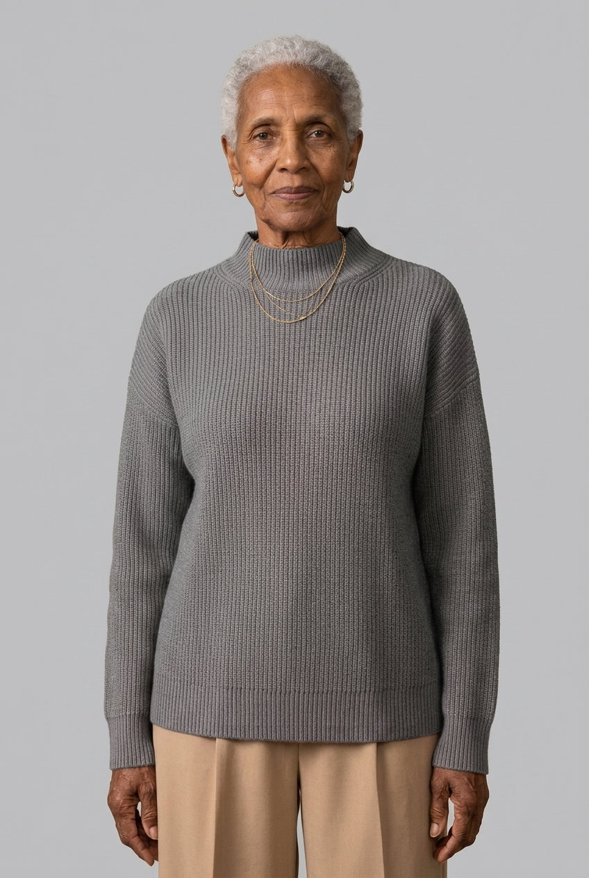 Severine Tallulah | Ribbed Roll Neck Sweater
