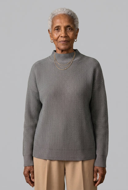 Severine Tallulah | Ribbed Roll Neck Sweater