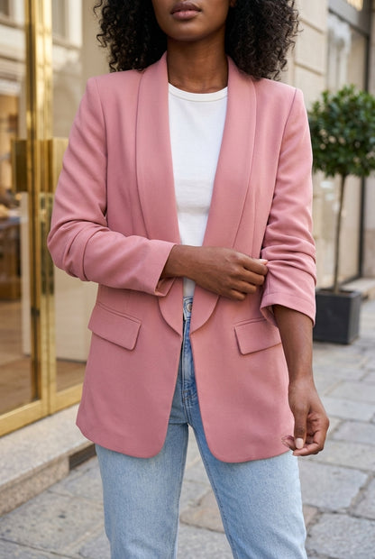 Bria | Open-Front Tailored Blazer