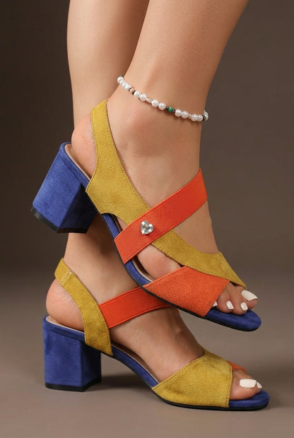 Orthopedic Comfort Block Heels for Women, Cushioned Supportive Footbed Stable Heel, for Work, Dinners, Celebrations & Ev