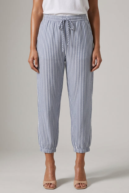 Hadewych | Striped Wide-Leg Trousers