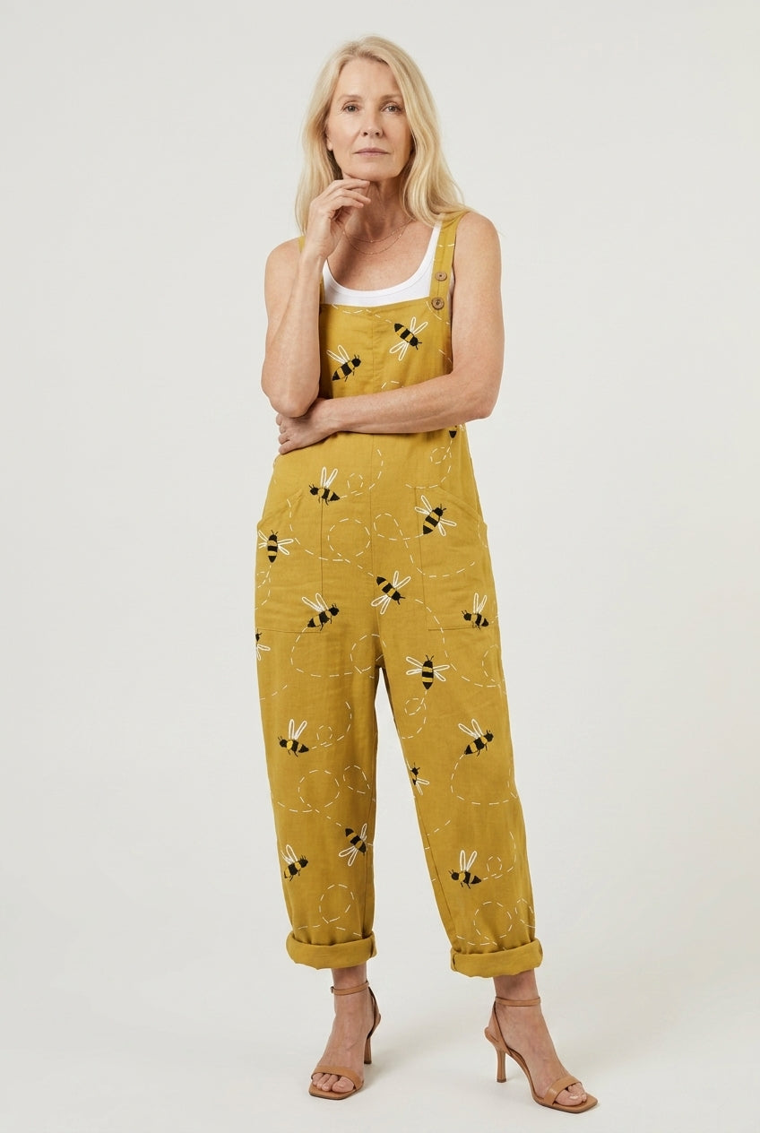 Xaviera | Retro Floral Jumpsuit