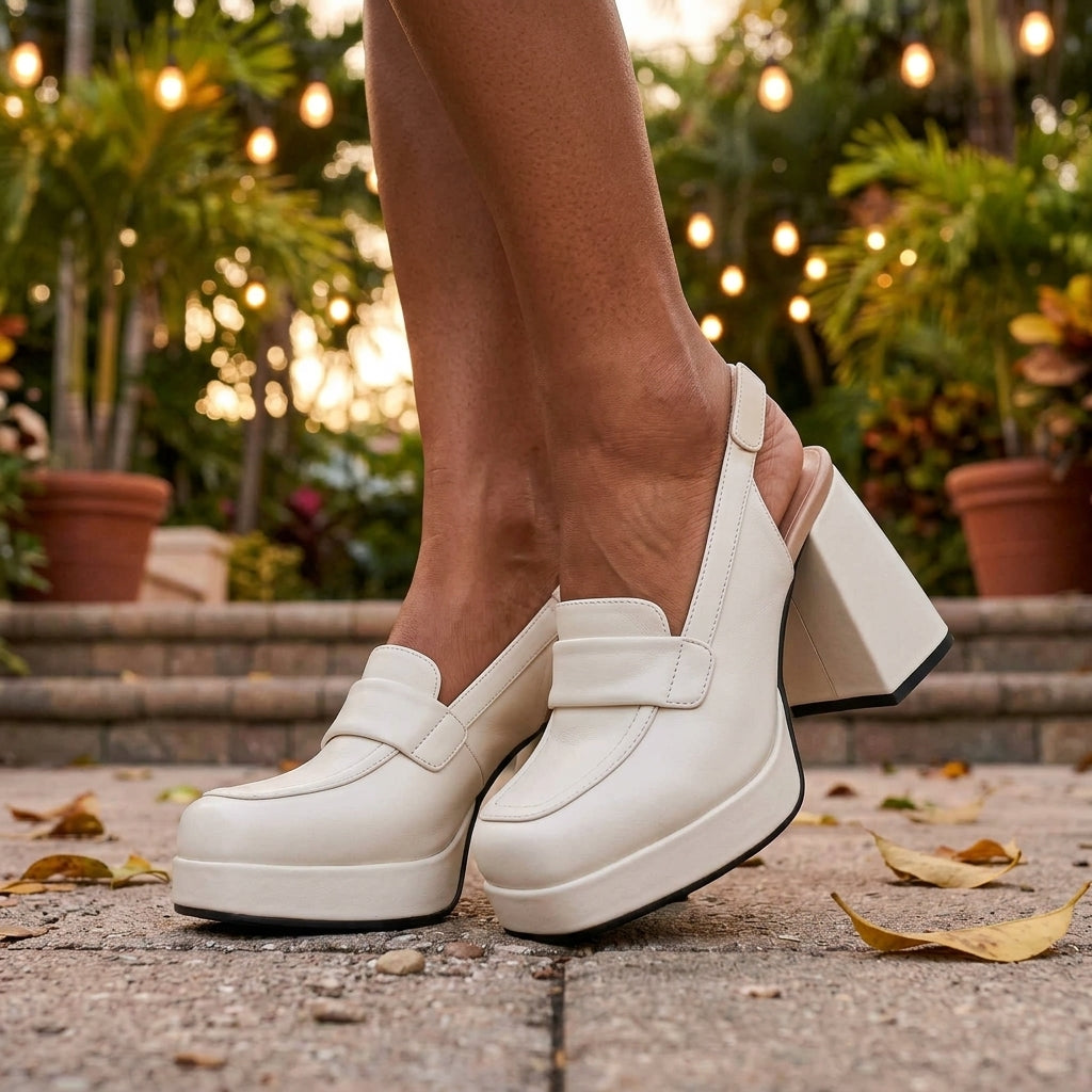 Manon | Slingback Block Heel