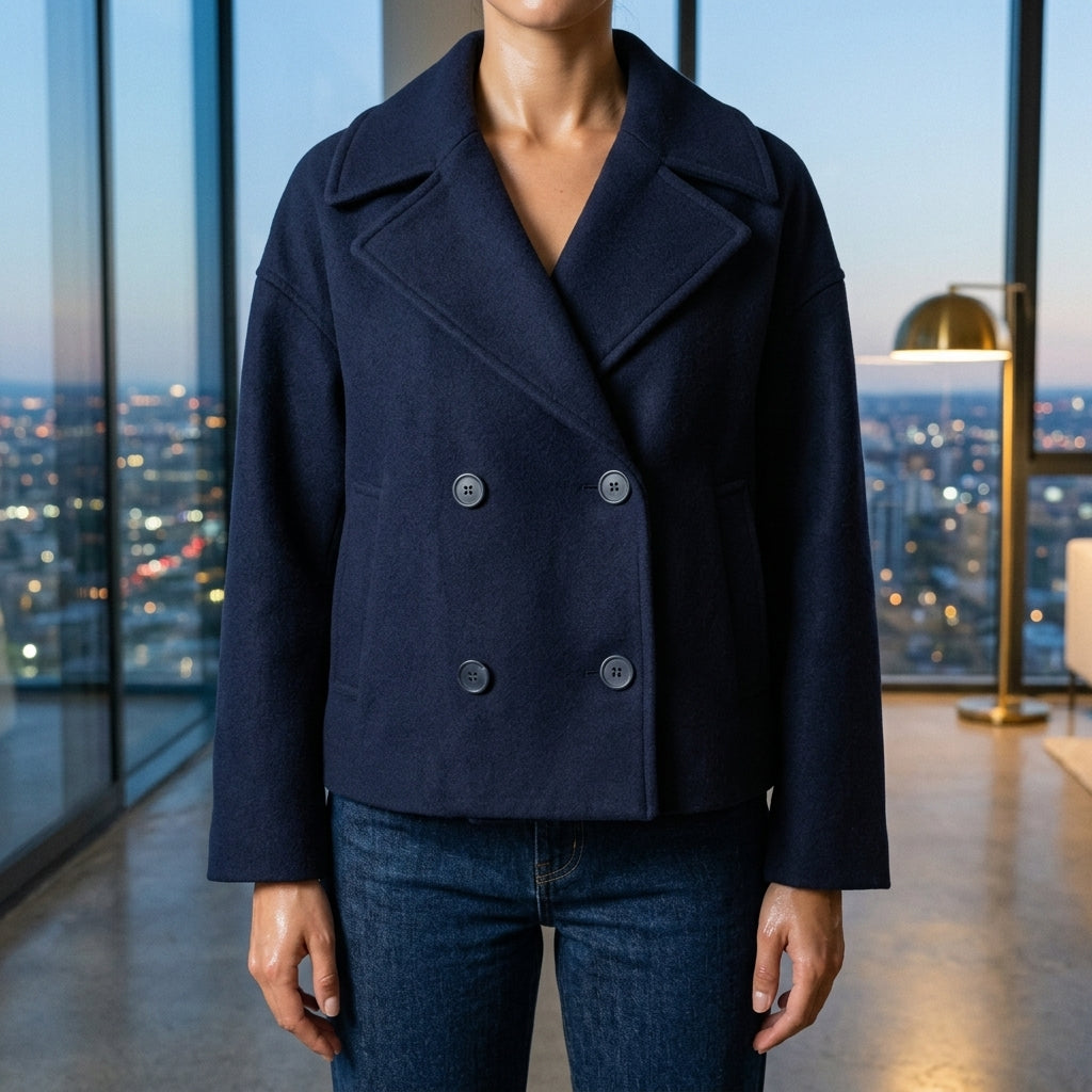 Mina | Boxy Cropped Blazer