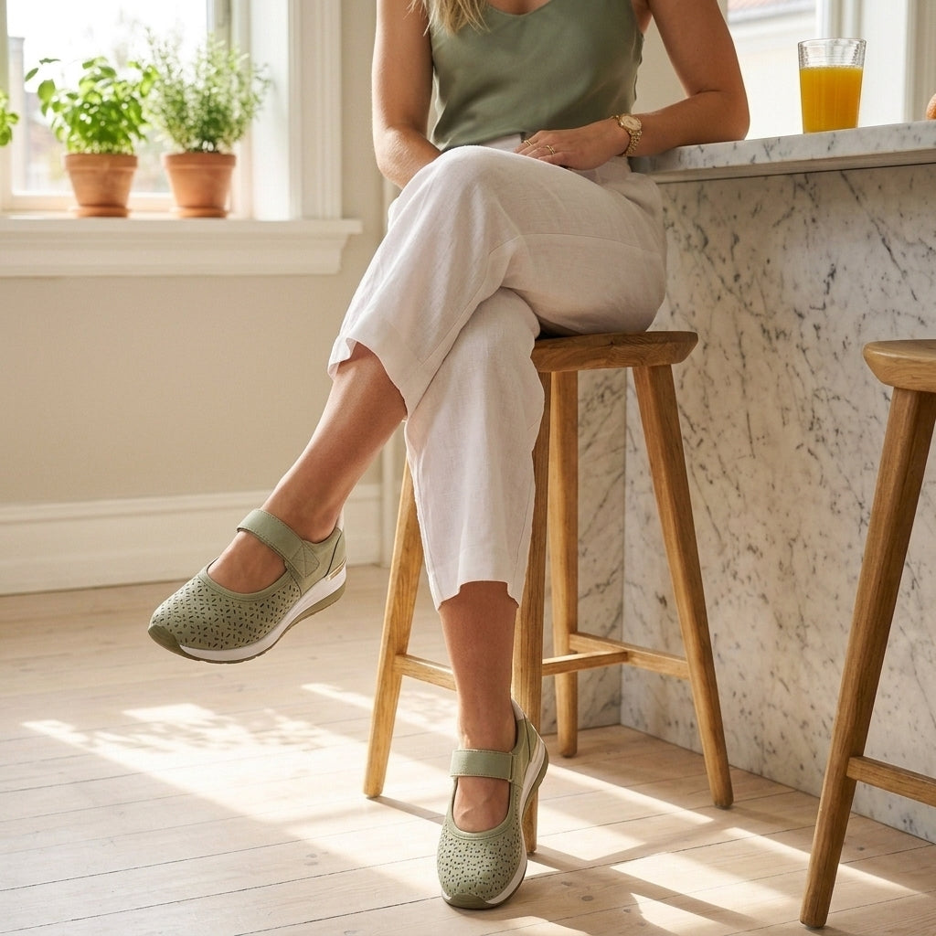 Placidia | Orthopedic Adjustable Strap Sneaker