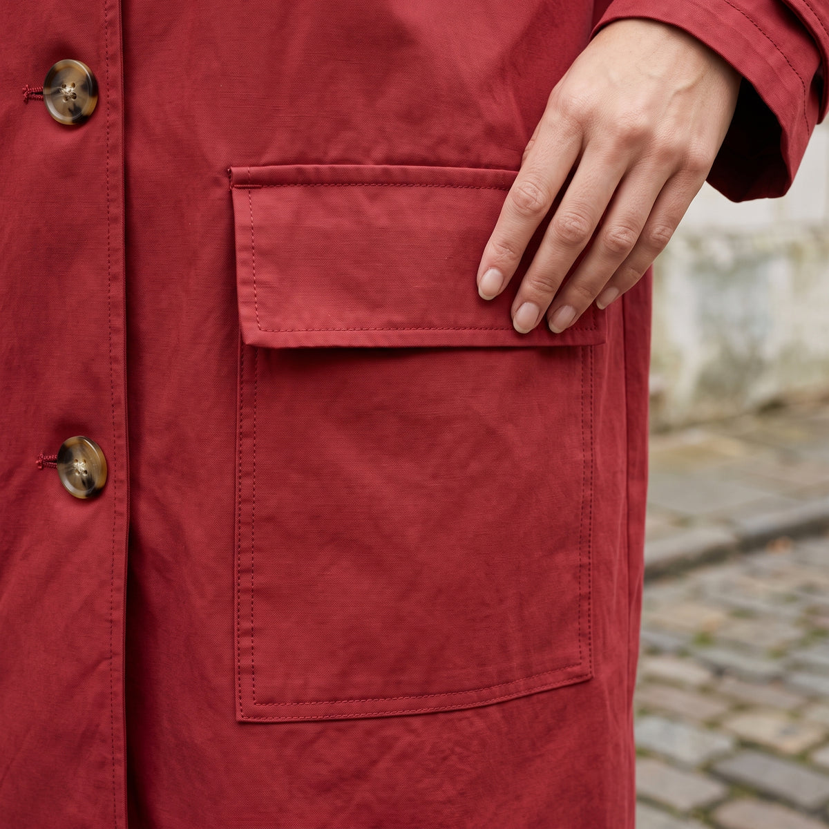 Ripley | Waterproof Hooded Trench Coat