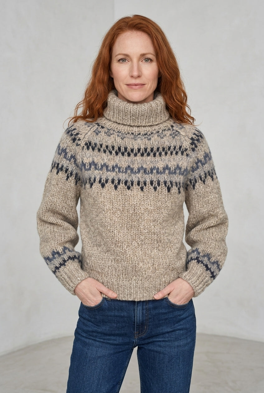 Elegant Jumper for Women, Lightweight Breathable Minimalist Knit, for Office, Casual, Evening & Everyday Wear
