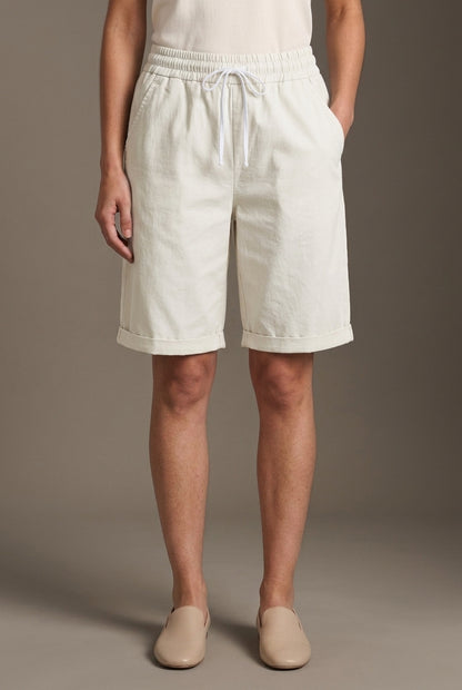 Summer Women's Relaxed Cotton Shorts with Pockets