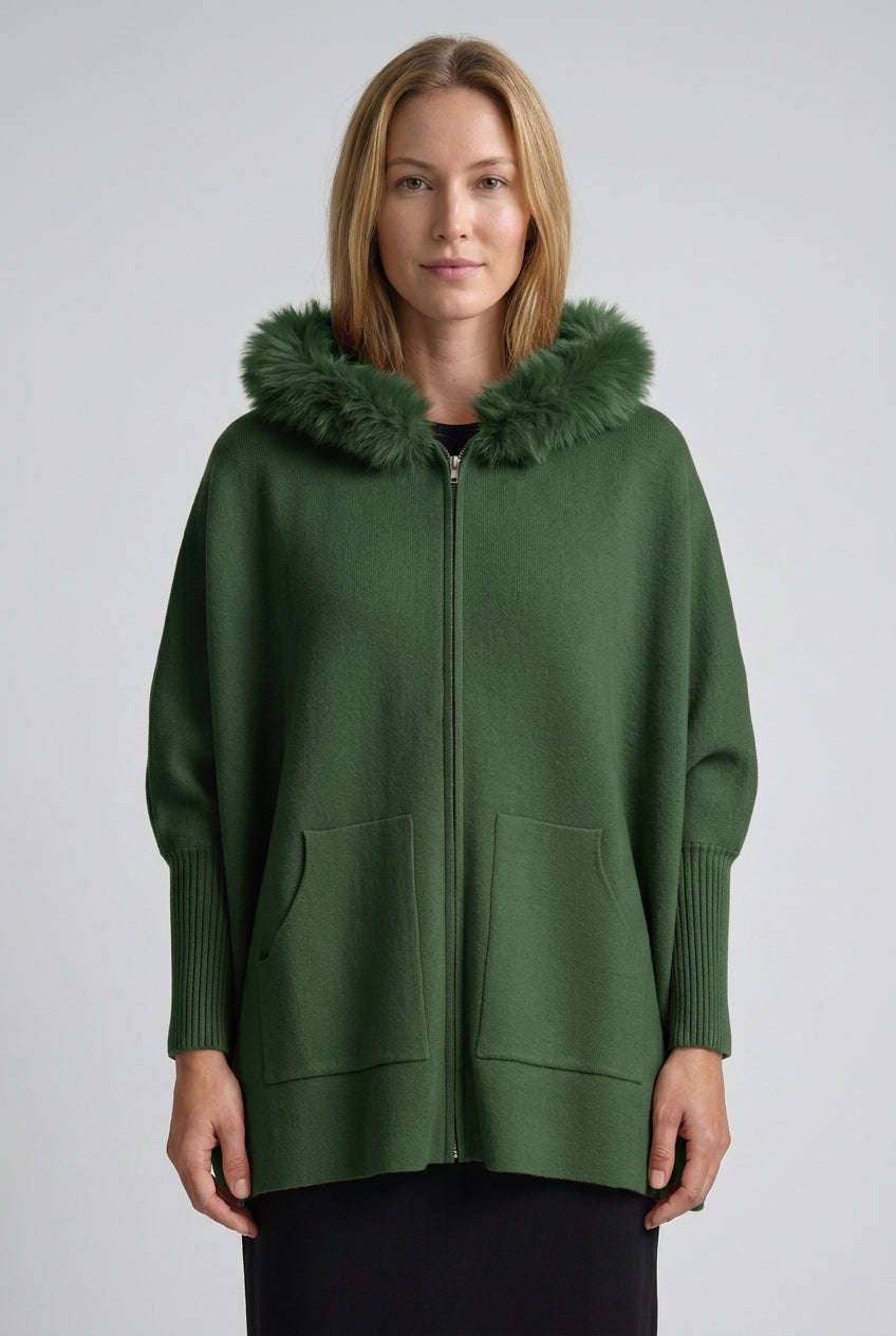 Belen | Women's Casual Hooded Relaxed Lightweight Coat