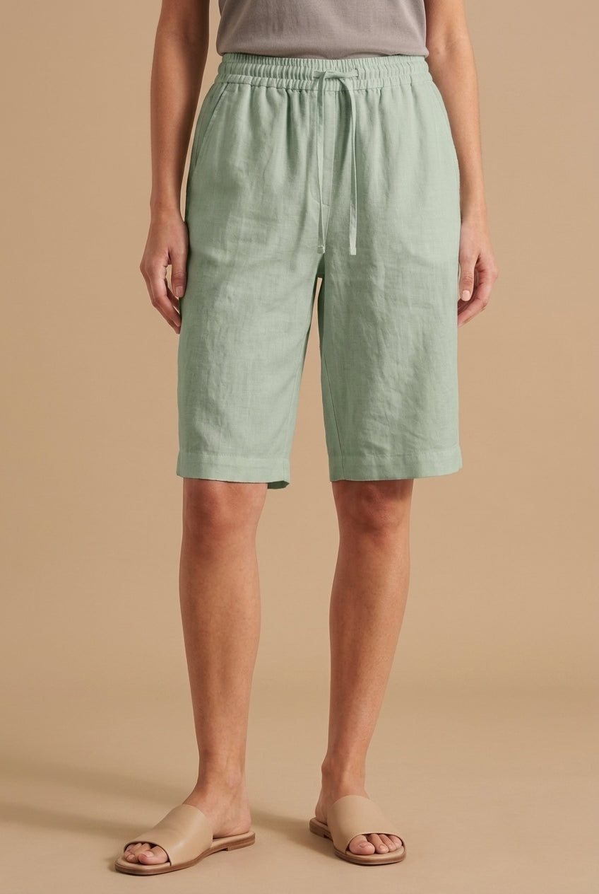 Casual Summer Shorts for Women, Relaxed Fit Lightweight Breathable with Drawstring Elastic Waist & Pockets, for Everyday
