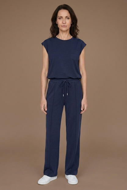 Relaxed Lounge Set for Women, Soft Breathable Co-Ord Matching Top & Bottom, for Casual Wear, Lounging & Everyday
