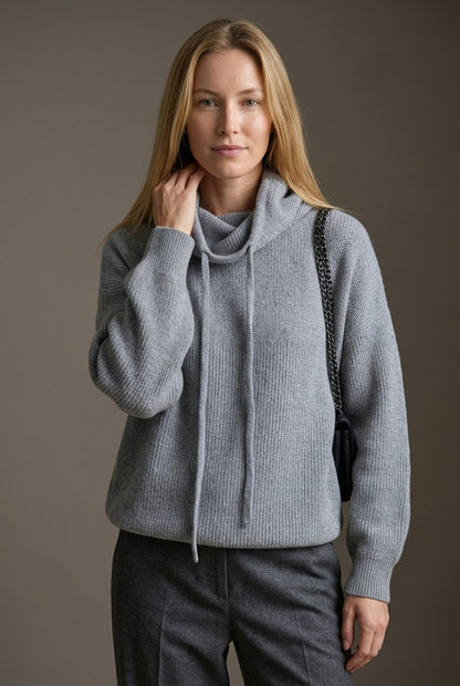 Oria | Cozy Knit Hoodie