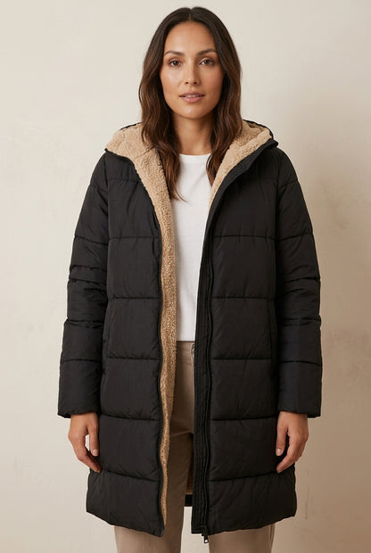 Lada | Cozy Reversible Sherpa Coat