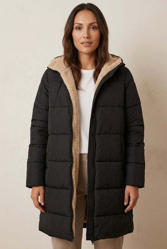 Lada | Cozy Reversible Sherpa Coat
